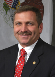 Photograph of  Representative  Mike Bost (R)